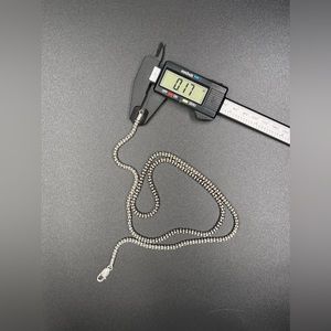 Retired Silpada Designs Popcorn Chain Necklace